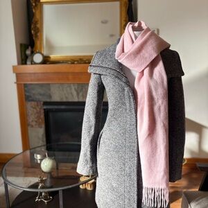 Luxury Italian wool Club Monaco coat.